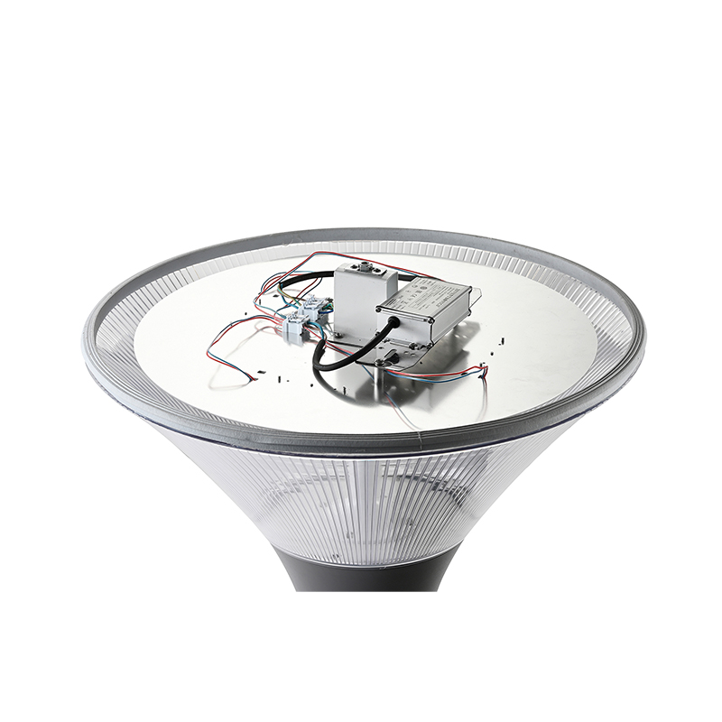 YMLED-6116 LED svietidlo s horným stĺpikom z hliníkového tlakového odliatku s LED záhradným svietidlom na šírku